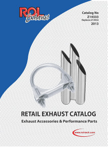 2013 RETAIL EXHAUST ACCESSORIES CATALOG